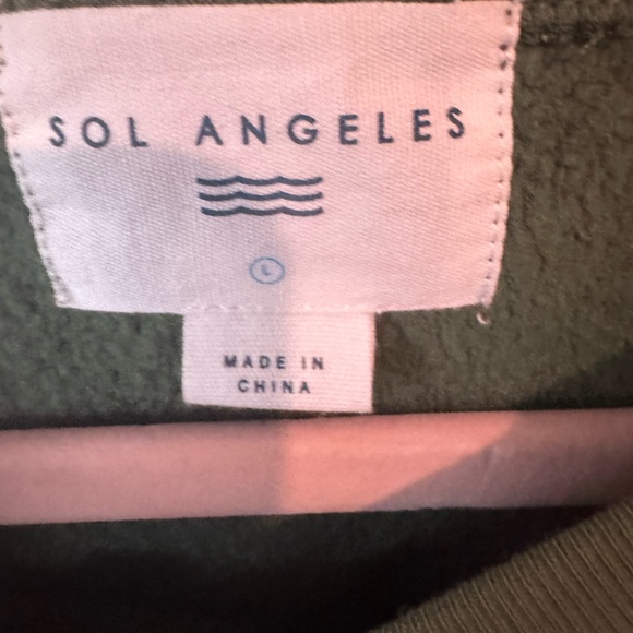 Sol Angeles Coastall Waves Pullover Sz Large - NWT - Picture 3 of 7